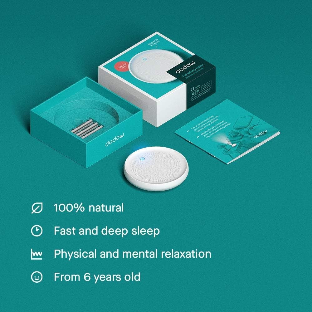 Dodow Sleep Aid Device Helps You Fall Asleep Faster | Great for Insomnia Relief